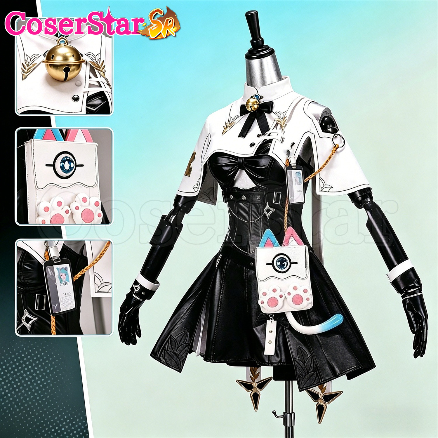 Prop De Cosplay - CoserStar-SR Neverness to Everness NTE Mint