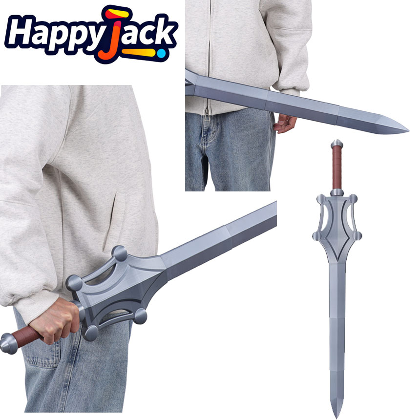 Cosplay Prop Knife - He Cosplay Man Silver Plastic Knife