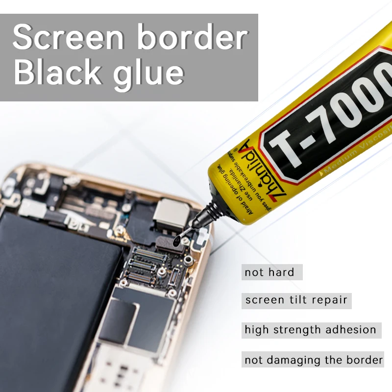 Contact Cement Glue - T7000 Black Contact Cellphone Tablet Repair