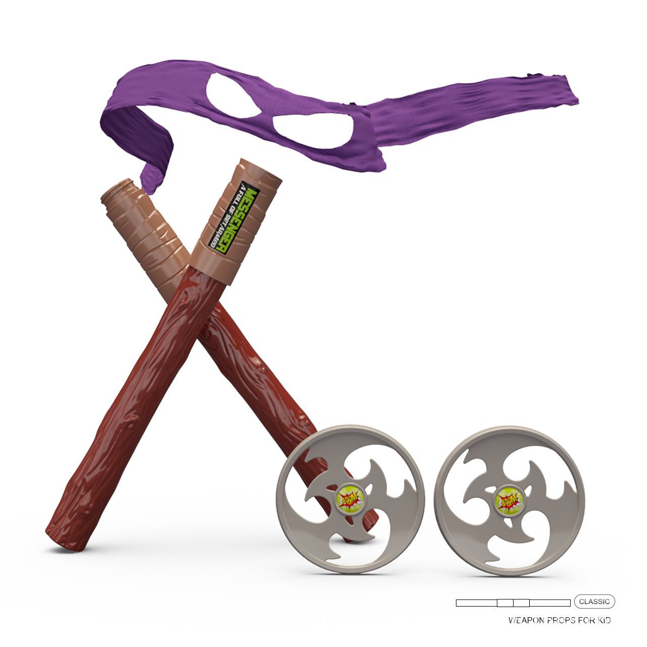 Teenage Ninja Turtles Eye Mask - Cosplay Prop Knife のレビューと価格