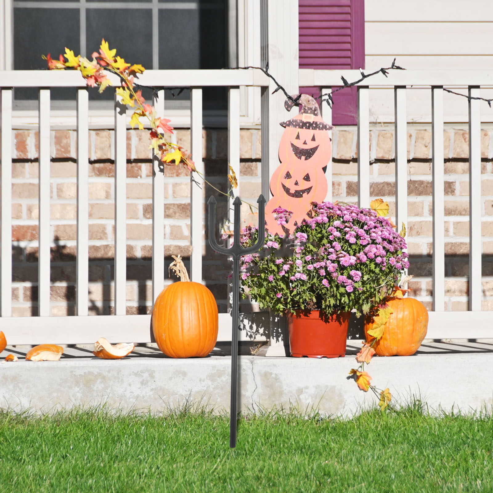 Devil Fork Prop Halloween Deco - Cosplay Material For Prop のレビューと価格