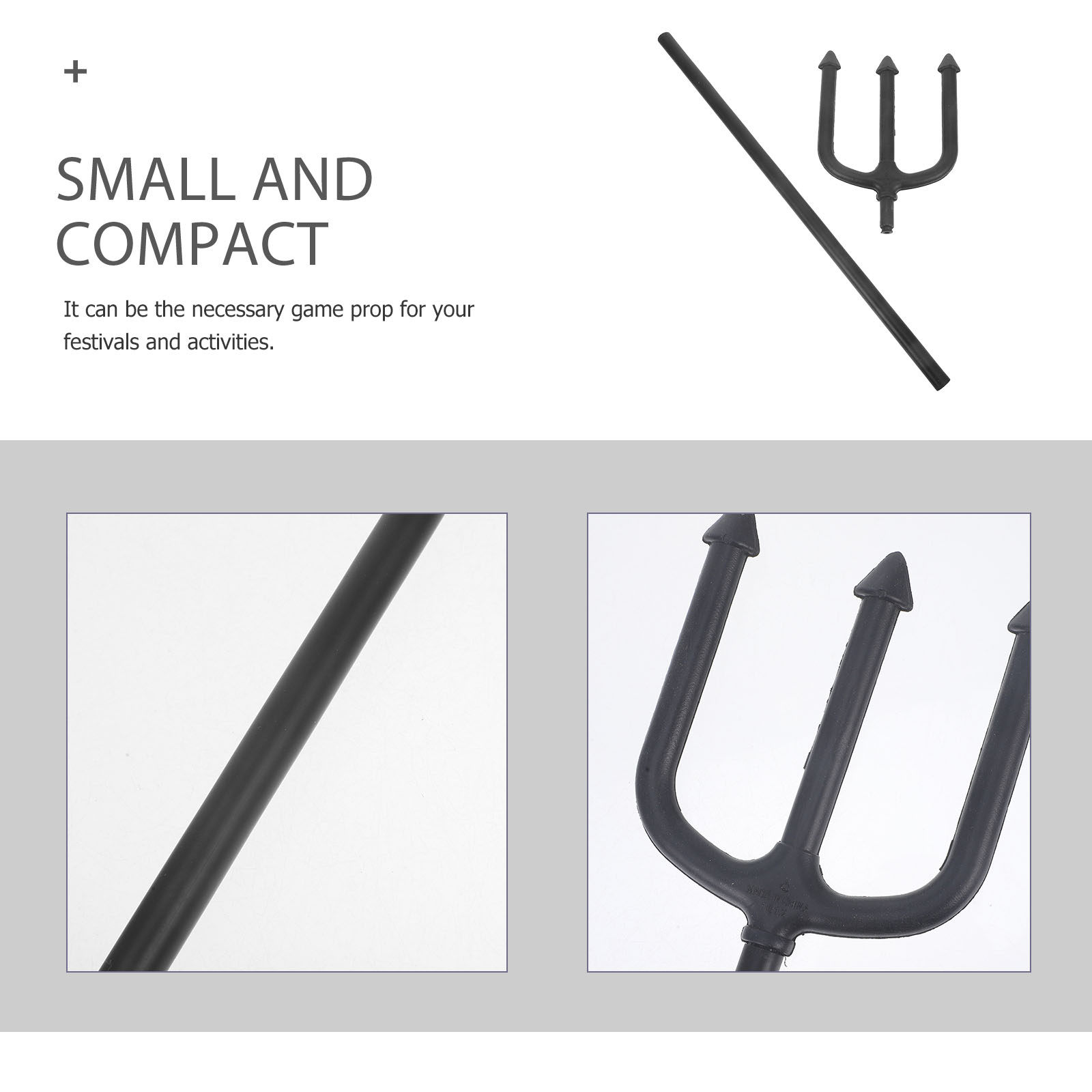 Devil Fork Prop Halloween Deco - Cosplay Material For Prop のレビューと価格
