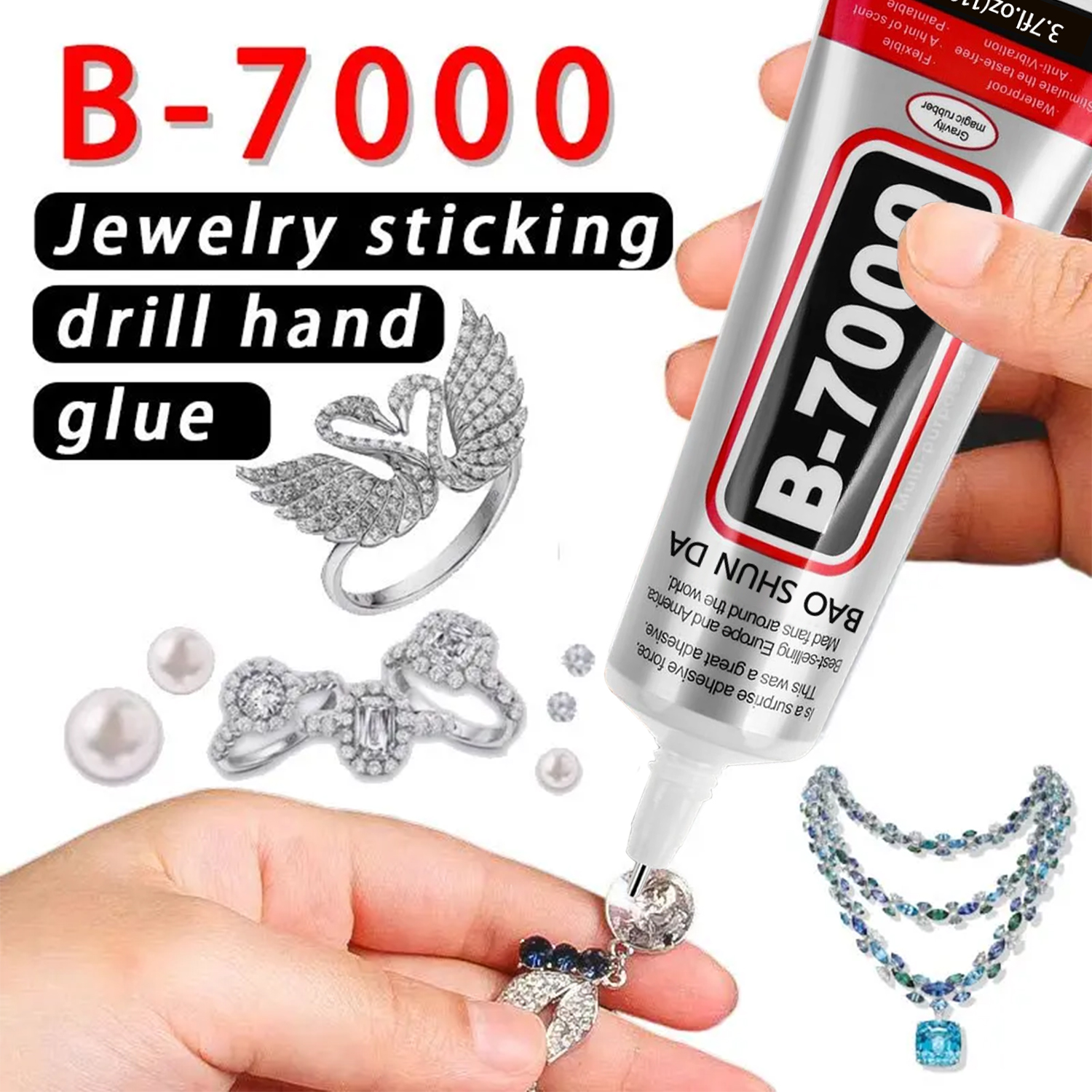 B7000 transparent glue,with pr - Contact Cement Glue のレビューと価格
