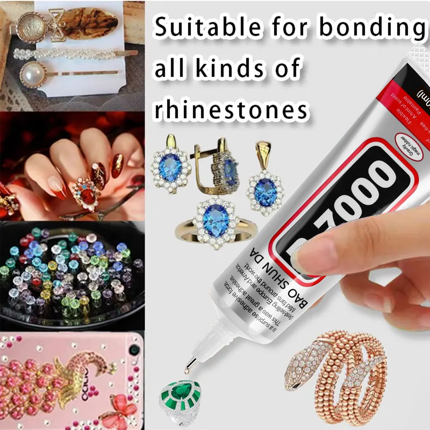 B7000 transparent glue,with pr - Contact Cement Glue のレビューと価格