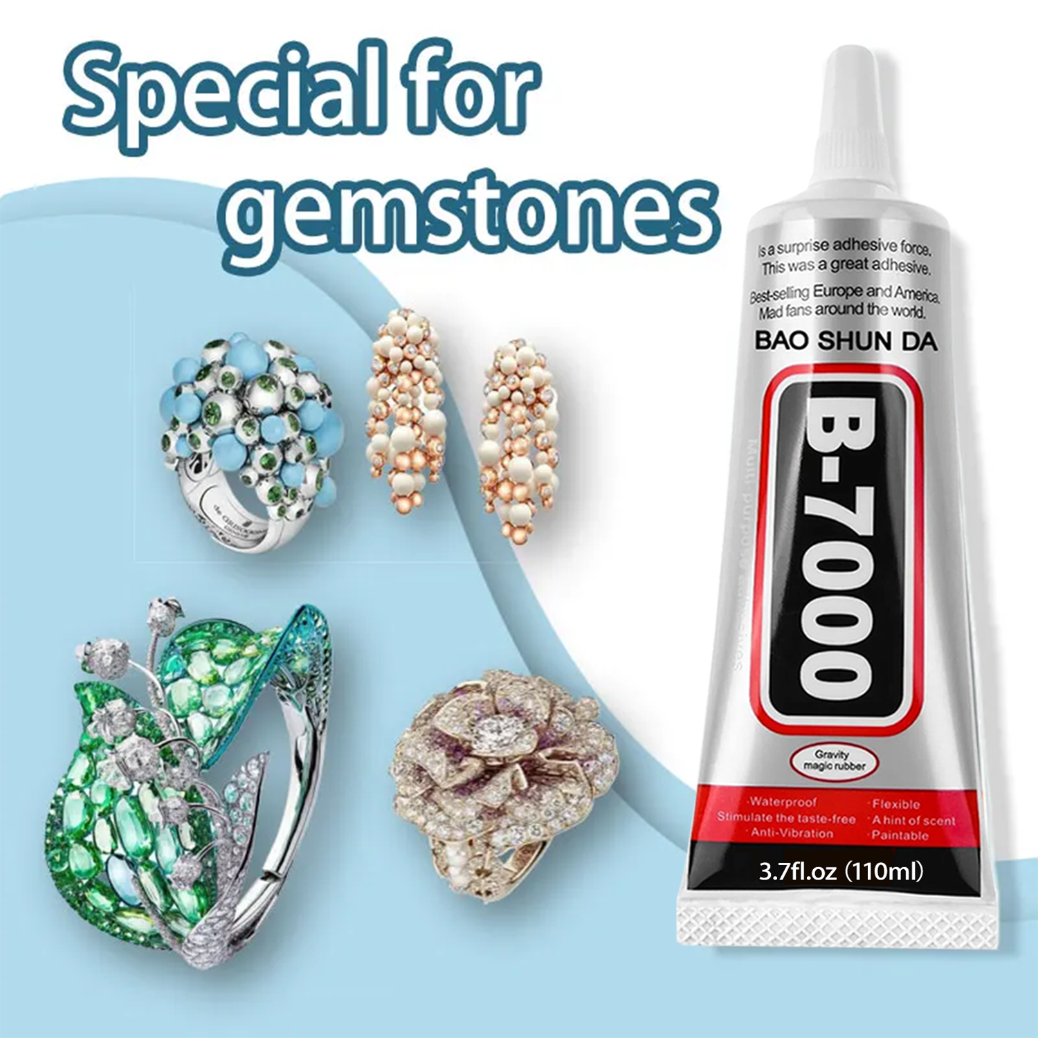 B7000 transparent glue,with pr - Contact Cement Glue のレビューと価格