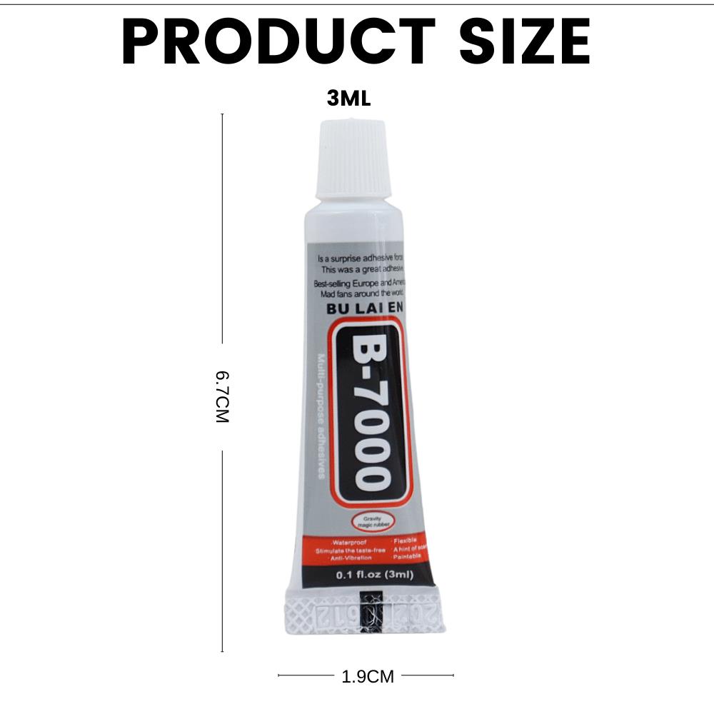 1/5/10/20pcs B7000 3ML Glass P - Contact Cement Glue のレビューと価格
