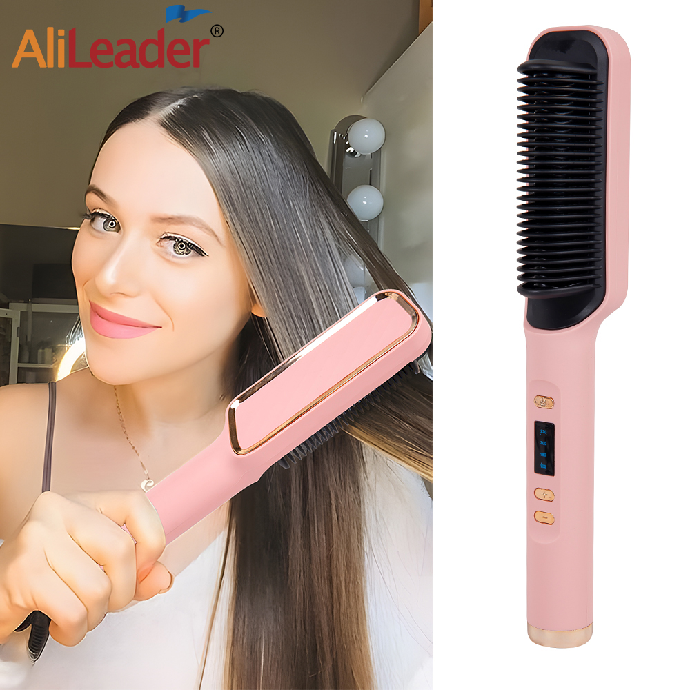 3In1 Hot Air Comb Straightenin - Aerith Cosplay Prop のレビューと価格