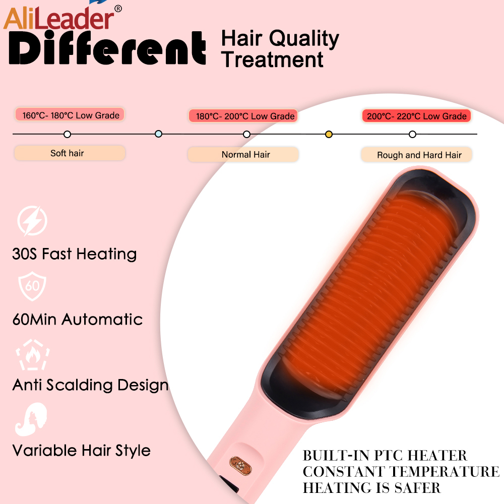 3In1 Hot Air Comb Straightenin - Aerith Cosplay Prop のレビューと価格
