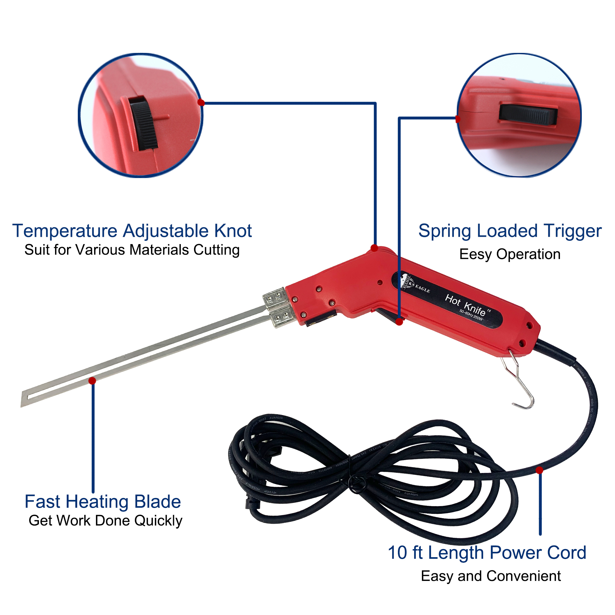 Electric Foam Cutter Kit Foam  - Craft Knife Set のレビューと価格