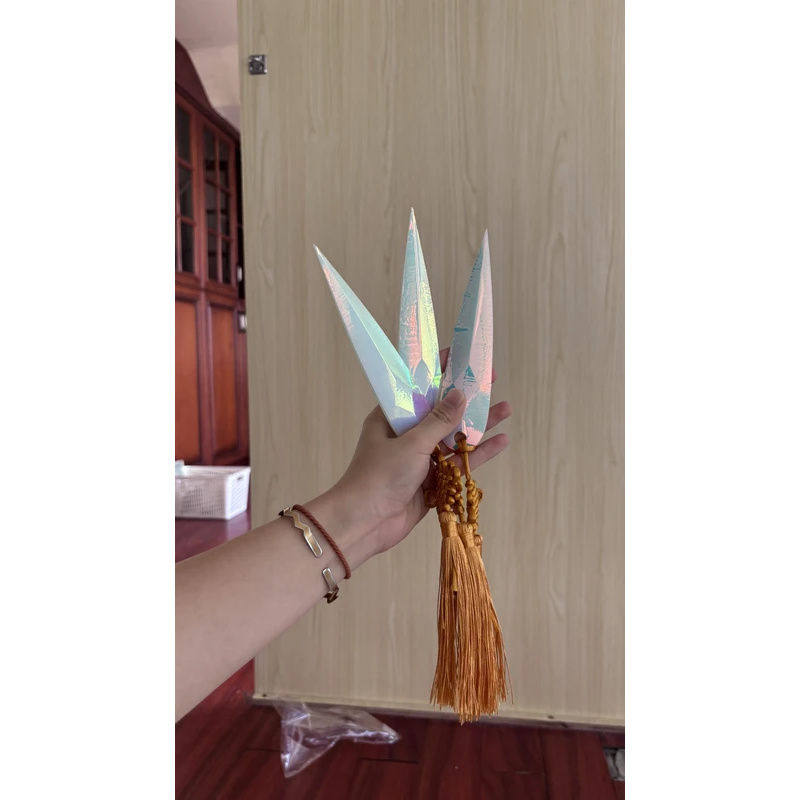 CyAnime KPop HUNTR/X Zoey Cosp - Cosplay Prop Knife のレビューと価格
