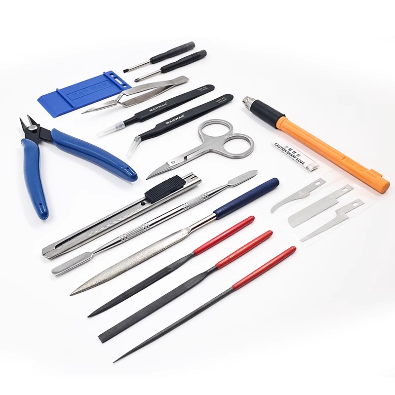 MANWAH Model assembly tool 20p - Craft Knife Set のレビューと価格