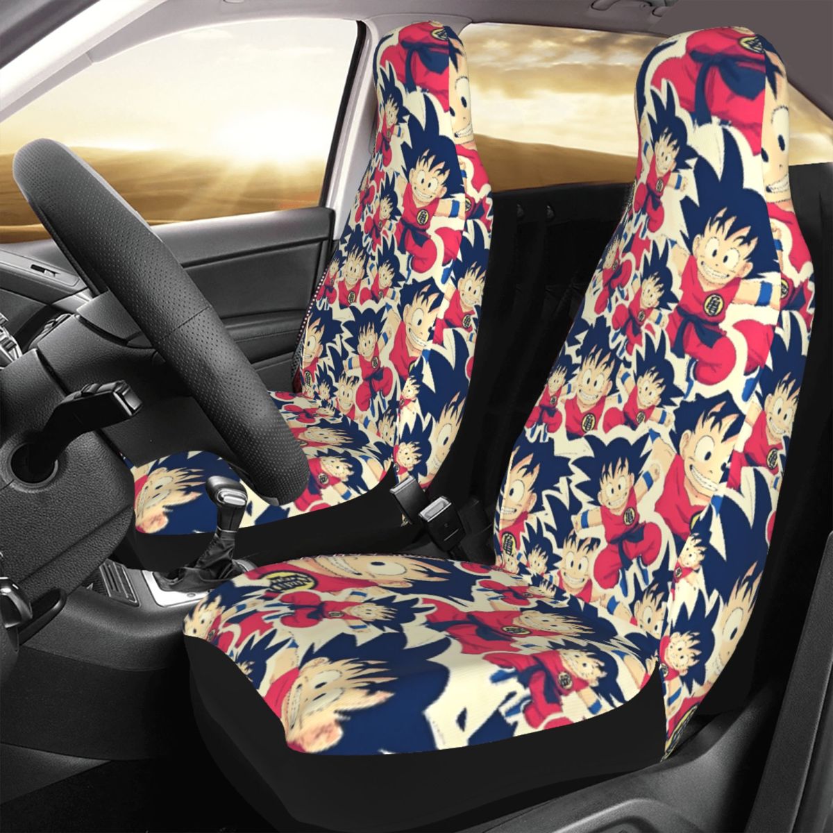 DBZ Goku Pattern Universal Car - Free Cosplay Prop Patterns のレビューと価格