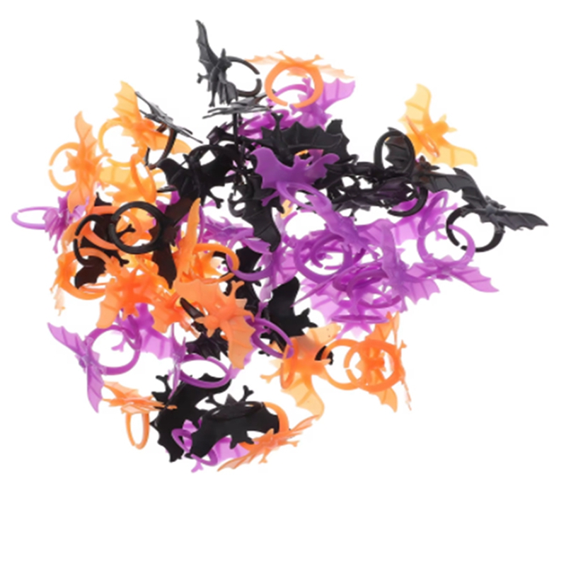 30/60pcs Bat Spider Rings Gift - Cosplay Prop Filler のレビューと価格