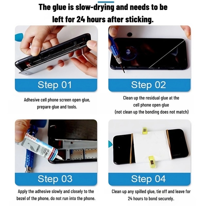 Contact Cellphone Tablet Repai - Contact Cement Glue のレビューと価格