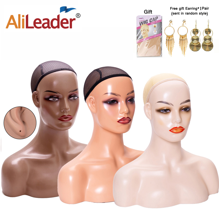 Mannequin Head Stand For Wig D - Aerith Cosplay Prop のレビューと価格