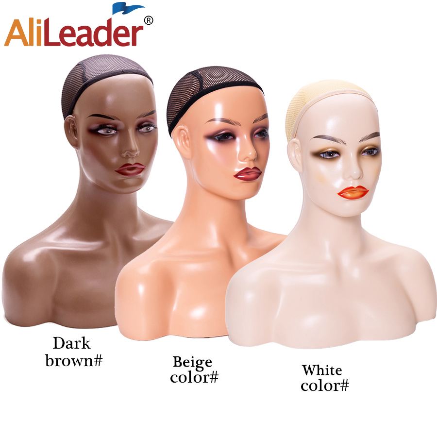 Mannequin Head Stand For Wig D - Aerith Cosplay Prop のレビューと価格