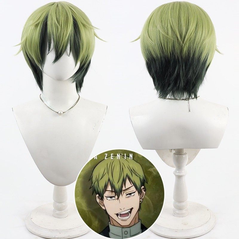 Anime Naoya Zenin Cosplay Wig  - Cosplay Material For Prop のレビューと価格