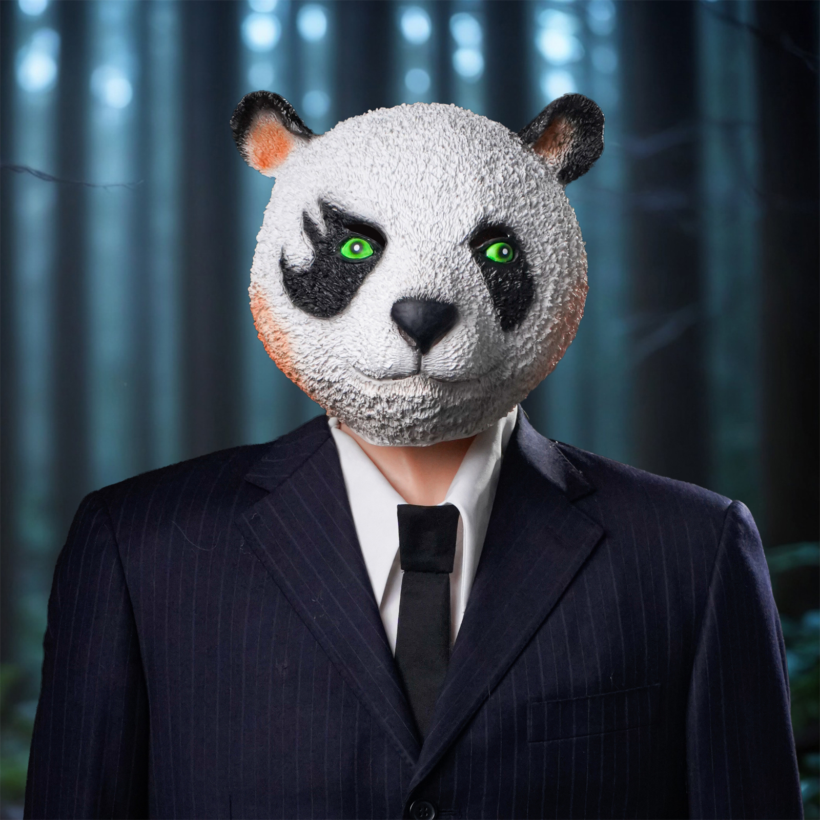 Panda Latex Mask - Movie-Grade - Cosplay Prop Paint のレビューと価格
