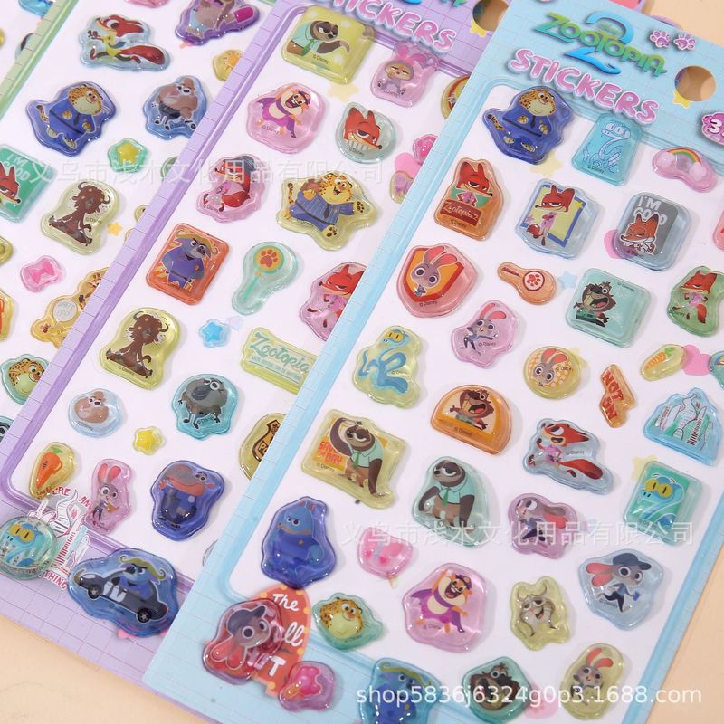 40pcs Kawaii Zootopia 3d Relie - Cosplay Prop Diy のレビューと価格