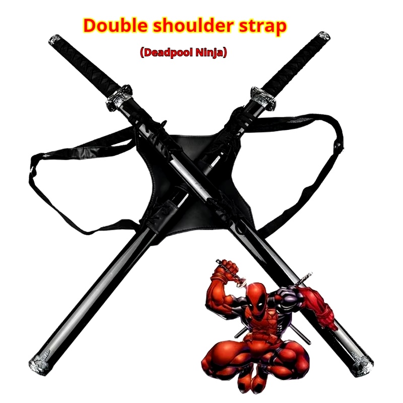New 61cm Deadpool Cos Sets Kat - Cosplay Prop Knife のレビューと価格