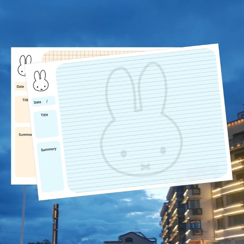 Miffy Bunny Ins Minimalist Sti - Cosplay Prop Book のレビューと価格