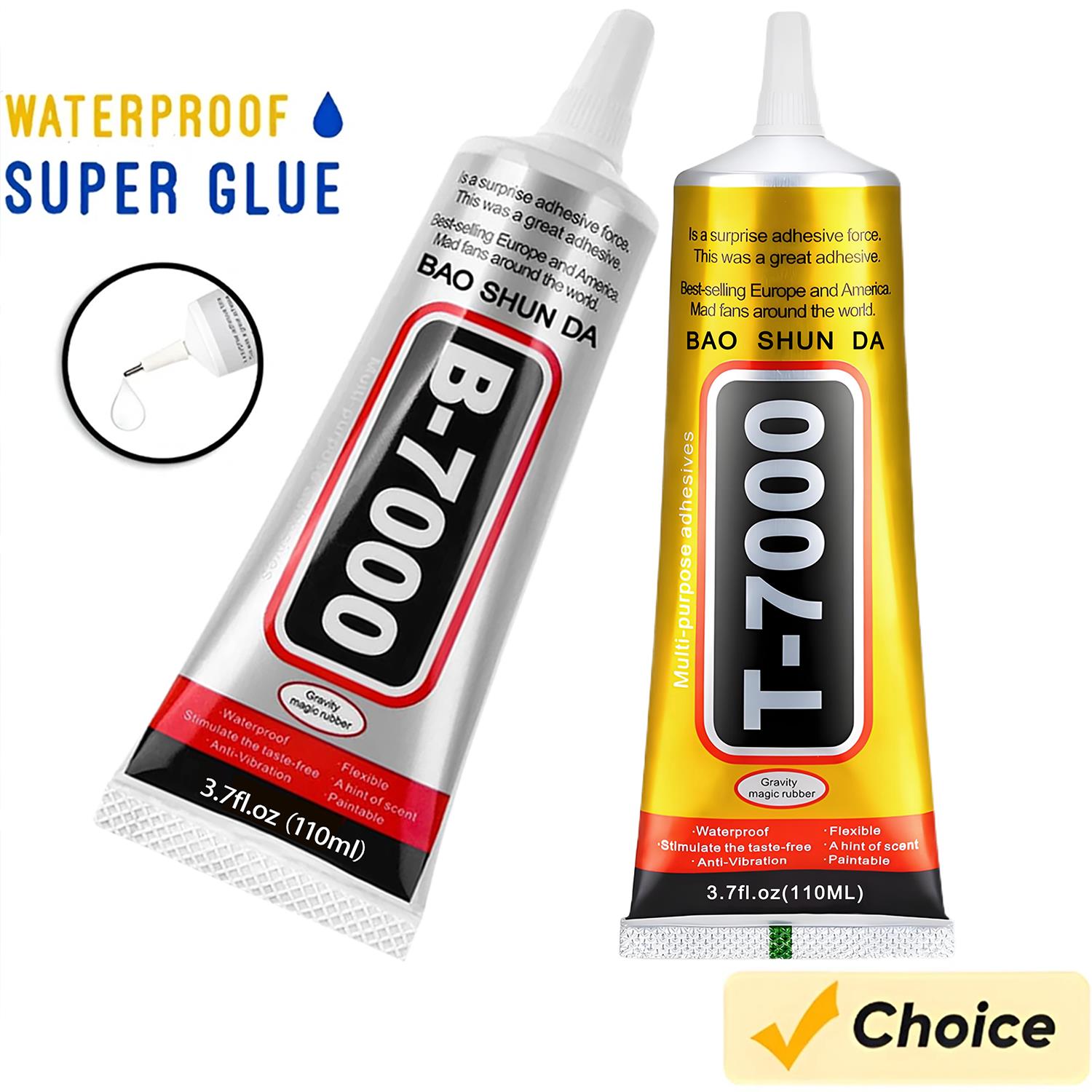 B-7000 Clear Contact Adhesive  - Contact Cement Glue のレビューと価格