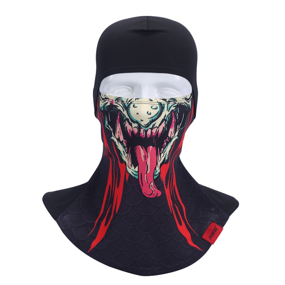 3D Hand Paint Devil Balaclava  - Cosplay Prop Paint のレビューと価格