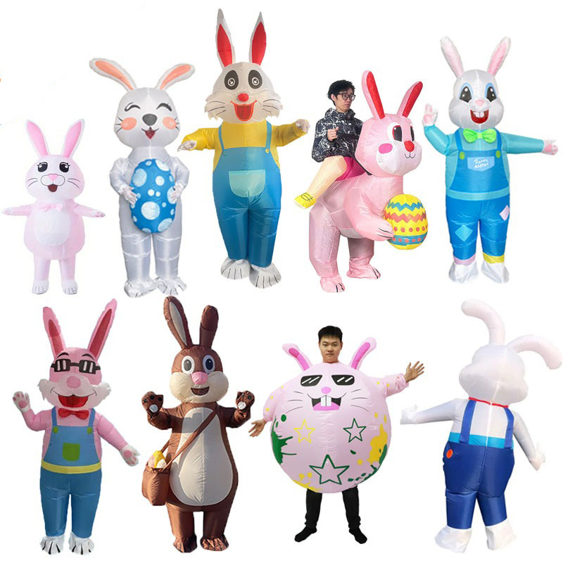 Rabbit Inflatable Suit Christm - Cosplay Prop Business のレビューと価格