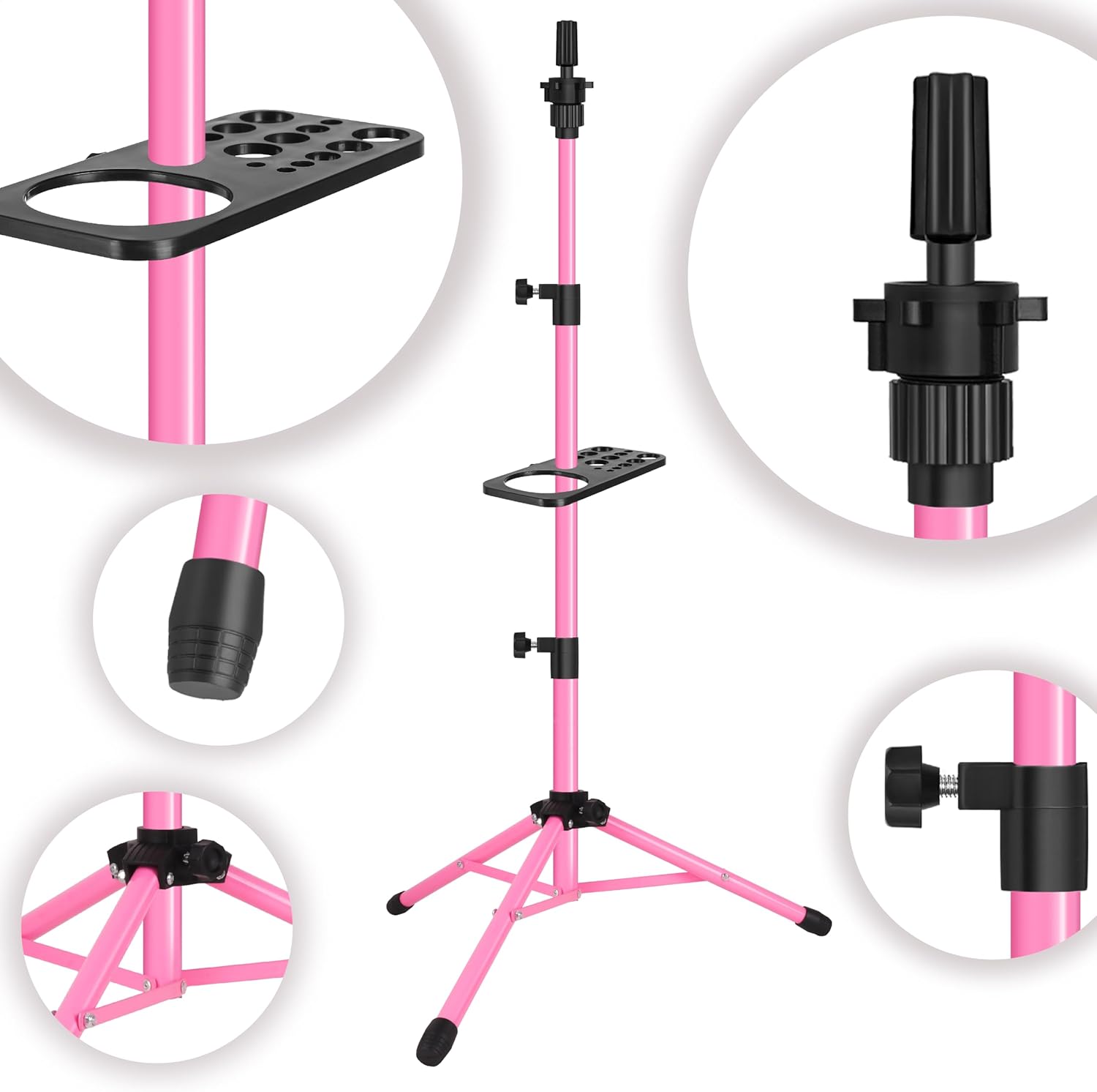 Wig Tripod Stand with Tray 125 - Aerith Cosplay Prop のレビューと価格