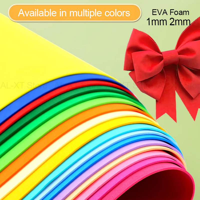 10Pcs Thick 1mm 2mm Colored Ev - Cosplay Props Eva Foam のレビューと価格