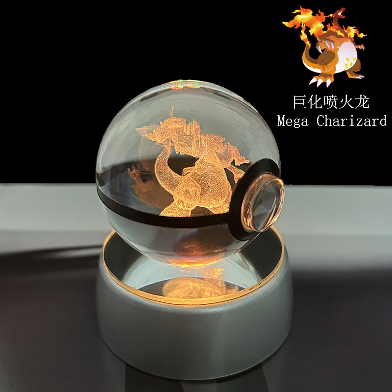 Pokemon Crystal Poké Ball 3D E - Cosplay Fireball Prop のレビューと価格