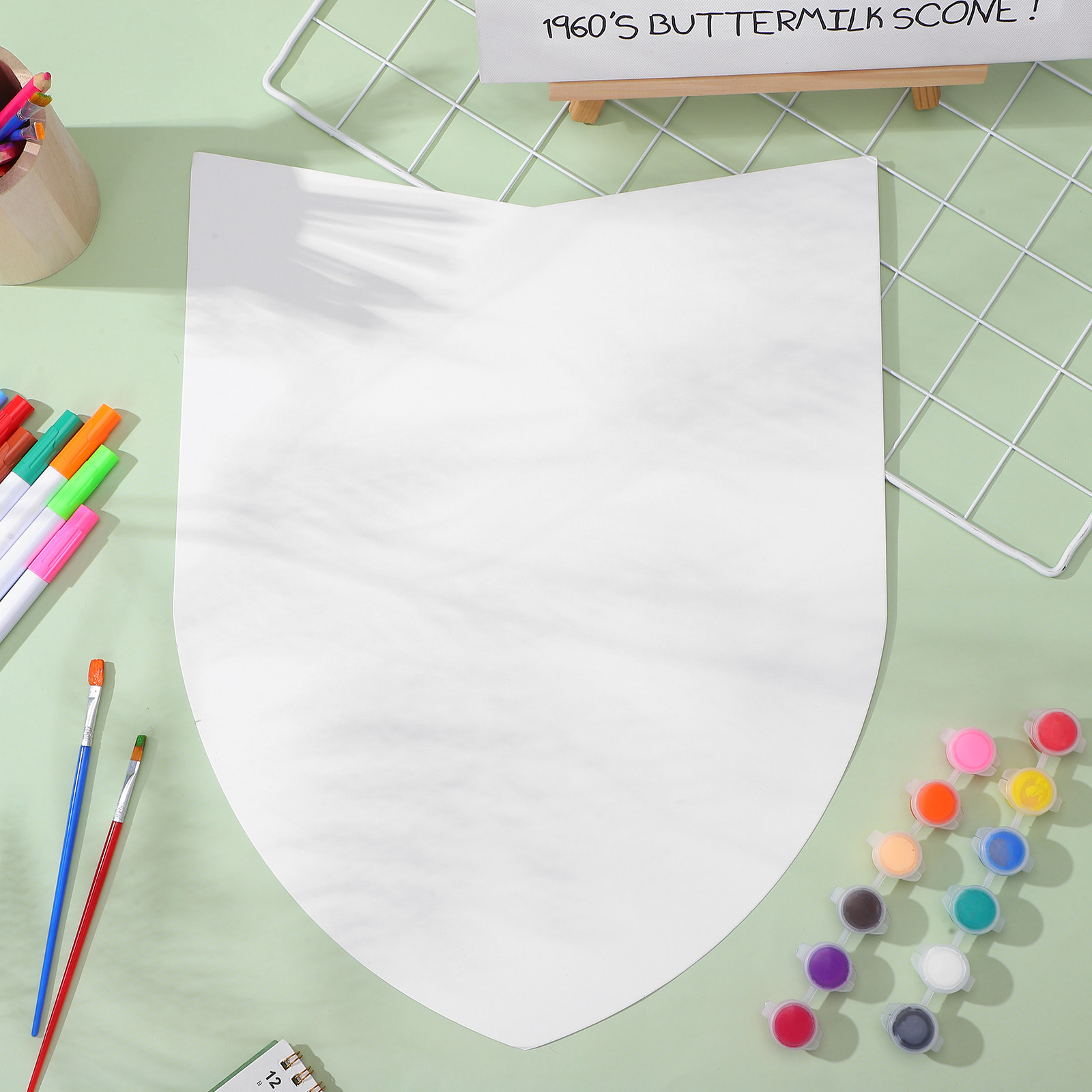 1Set DIY Blank Play Shield for - Cosplay Prop Painting のレビューと価格