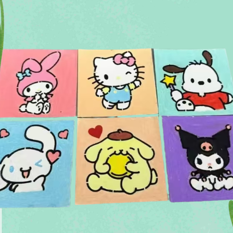 sanrio Hello kitty Kuromi My m - Cosplay Prop Paint のレビューと価格