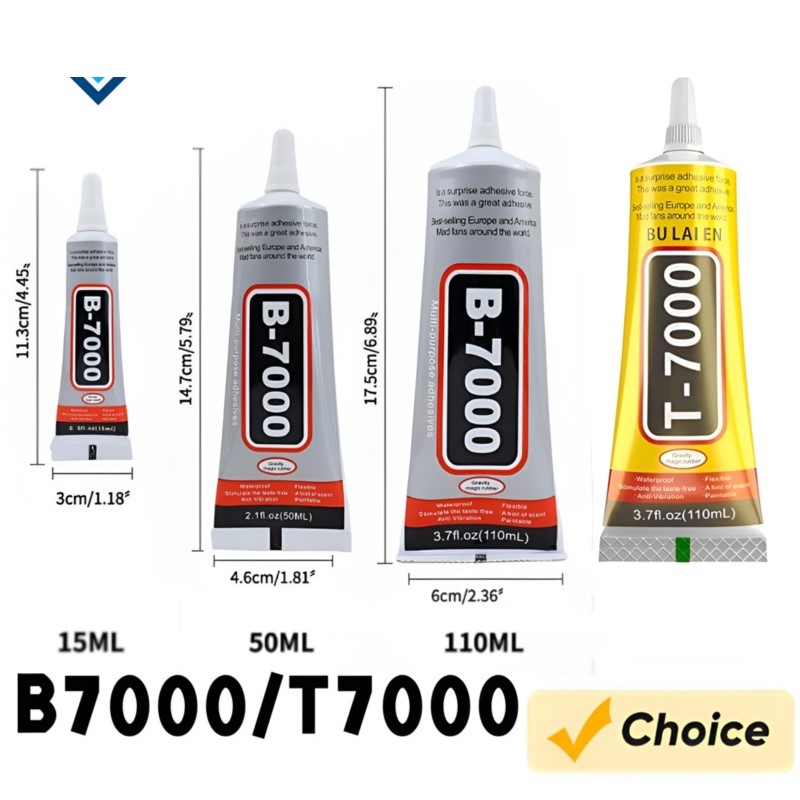 1pc 15ML 50ML 110ML B-7000 Cle - Contact Cement Glue のレビューと価格