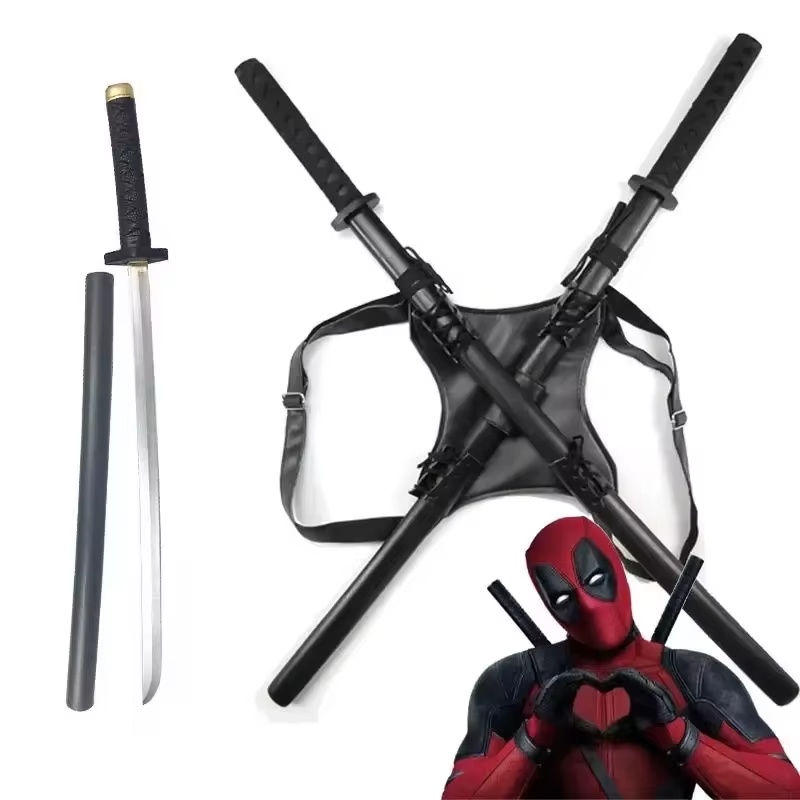 2025 New 61cm Deadpool Katana  - Cosplay Prop Knife のレビューと価格