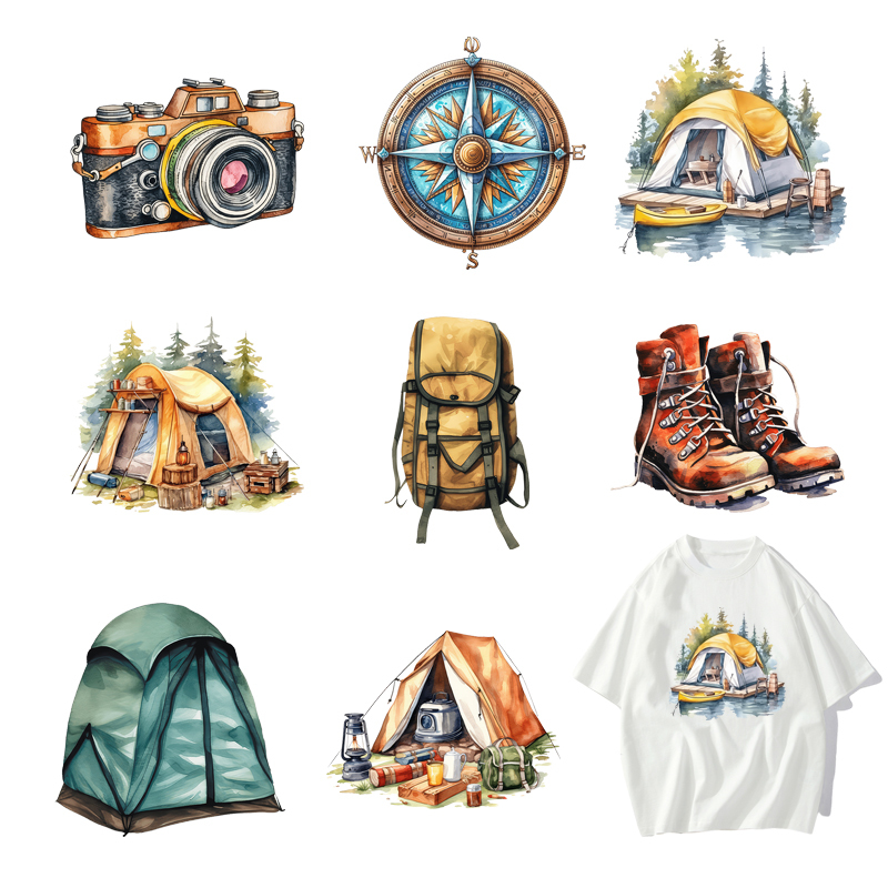 Watercolor outdoor camping cam - Worbla Thermoplastic のレビューと価格