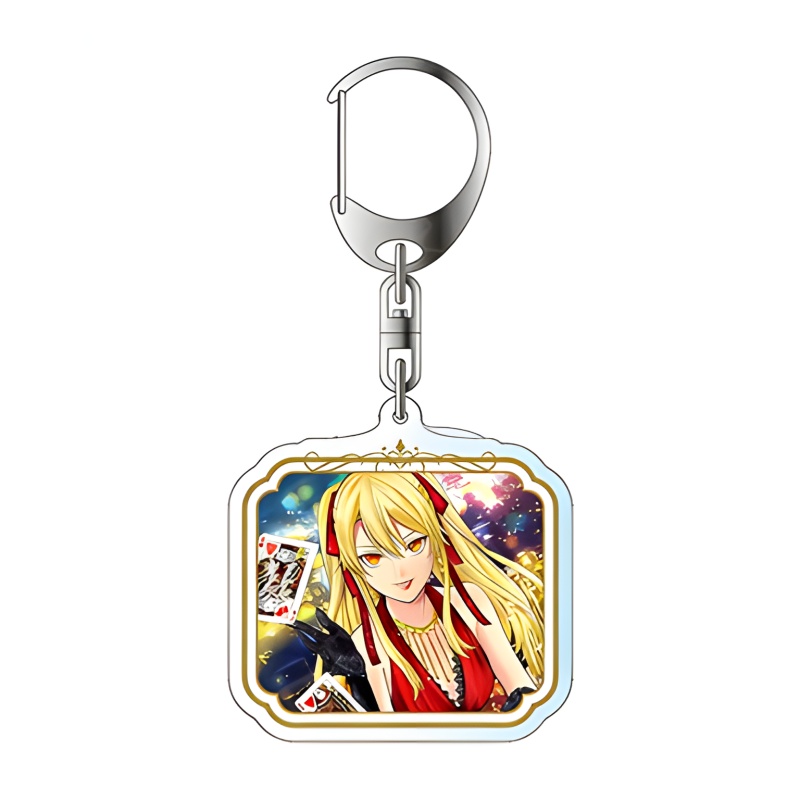 Kakegurui Anime Acrylic Pendan - Cosplay Prop Painting のレビューと価格