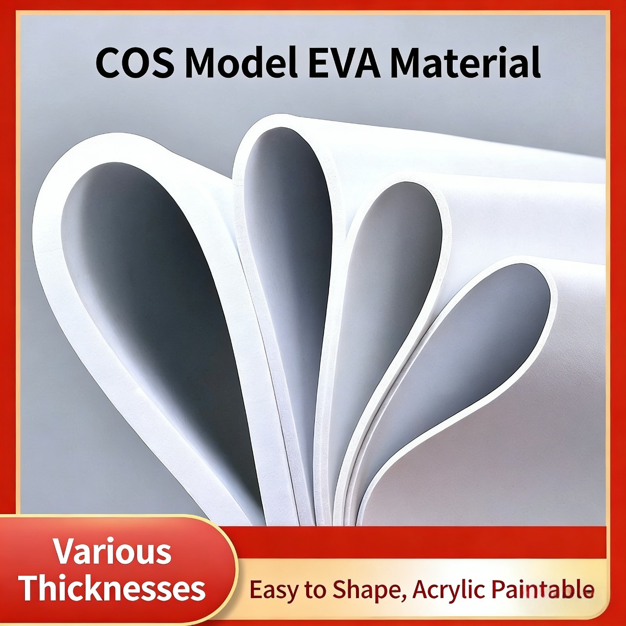 EVA Foam Sheet for Cosplay Hig - Cosplay Props Eva Foam のレビューと価格