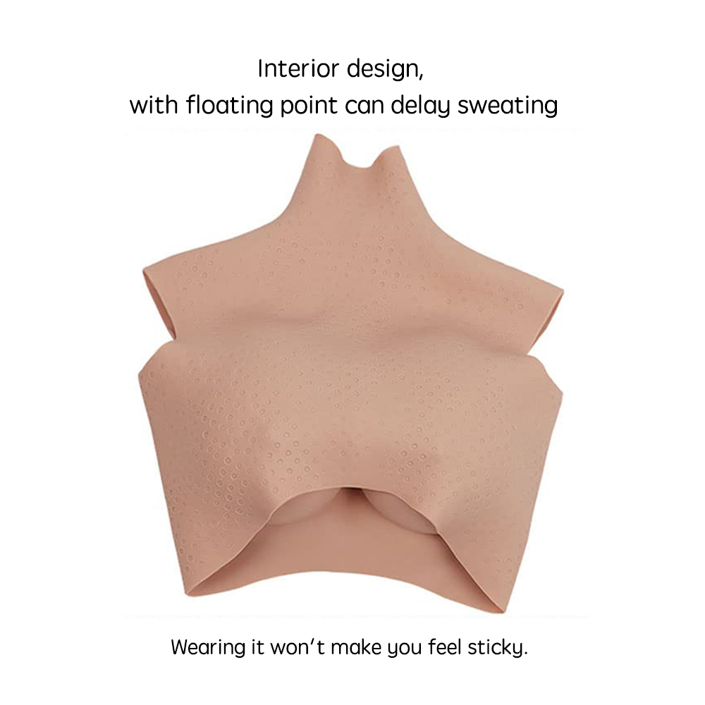 Fake Boobs For Men Silicone Fi - Cosplay Prop Filler のレビューと価格