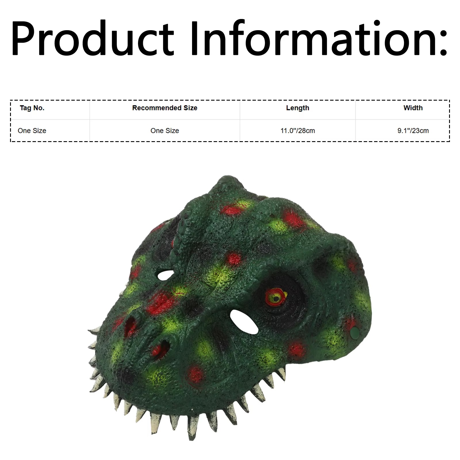 Adult Halloween Dinosaur Mask  - Cosplay Props Eva Foam のレビューと価格