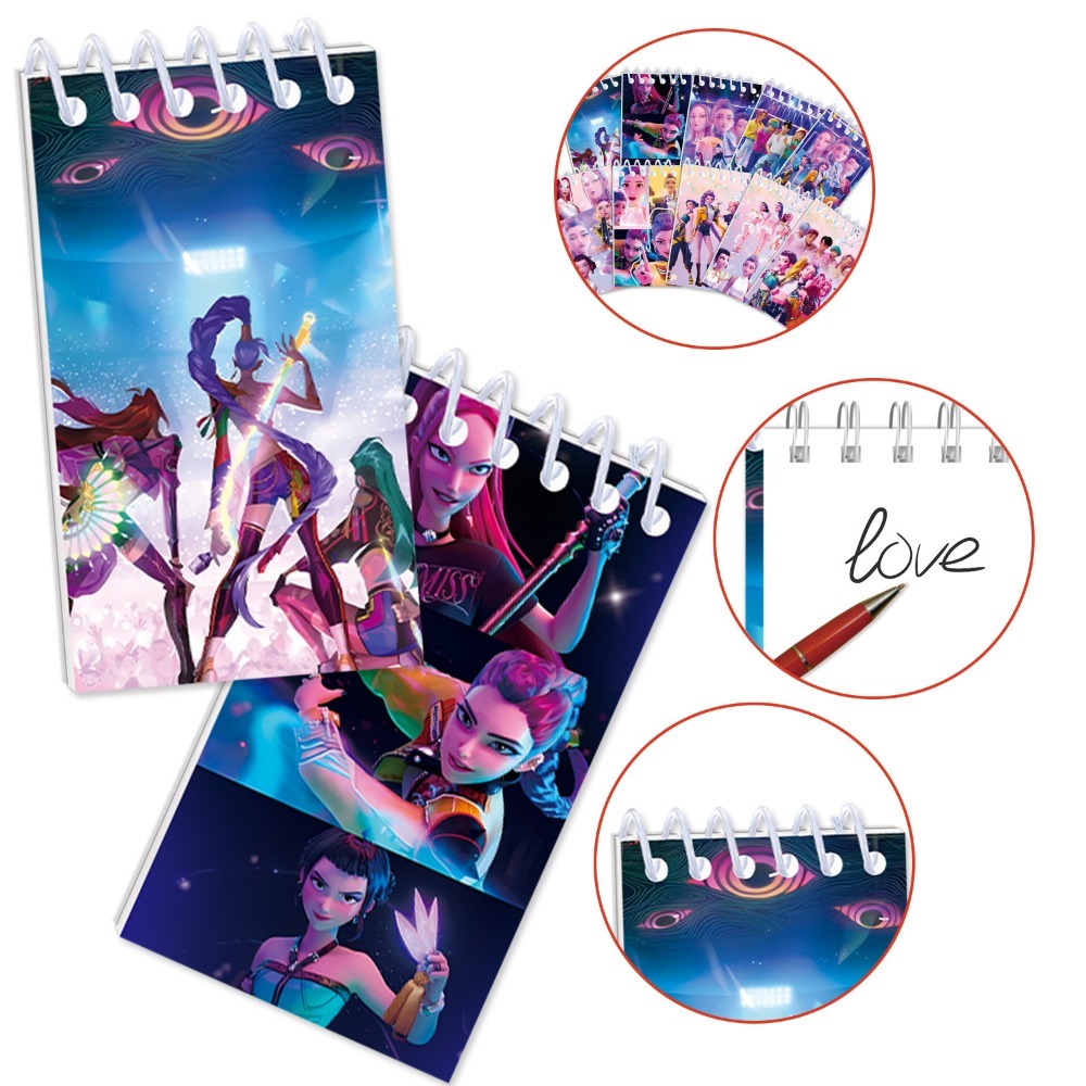 10PCS Anime Girls Group K-pop  - Free Cosplay Prop Patterns のレビューと価格