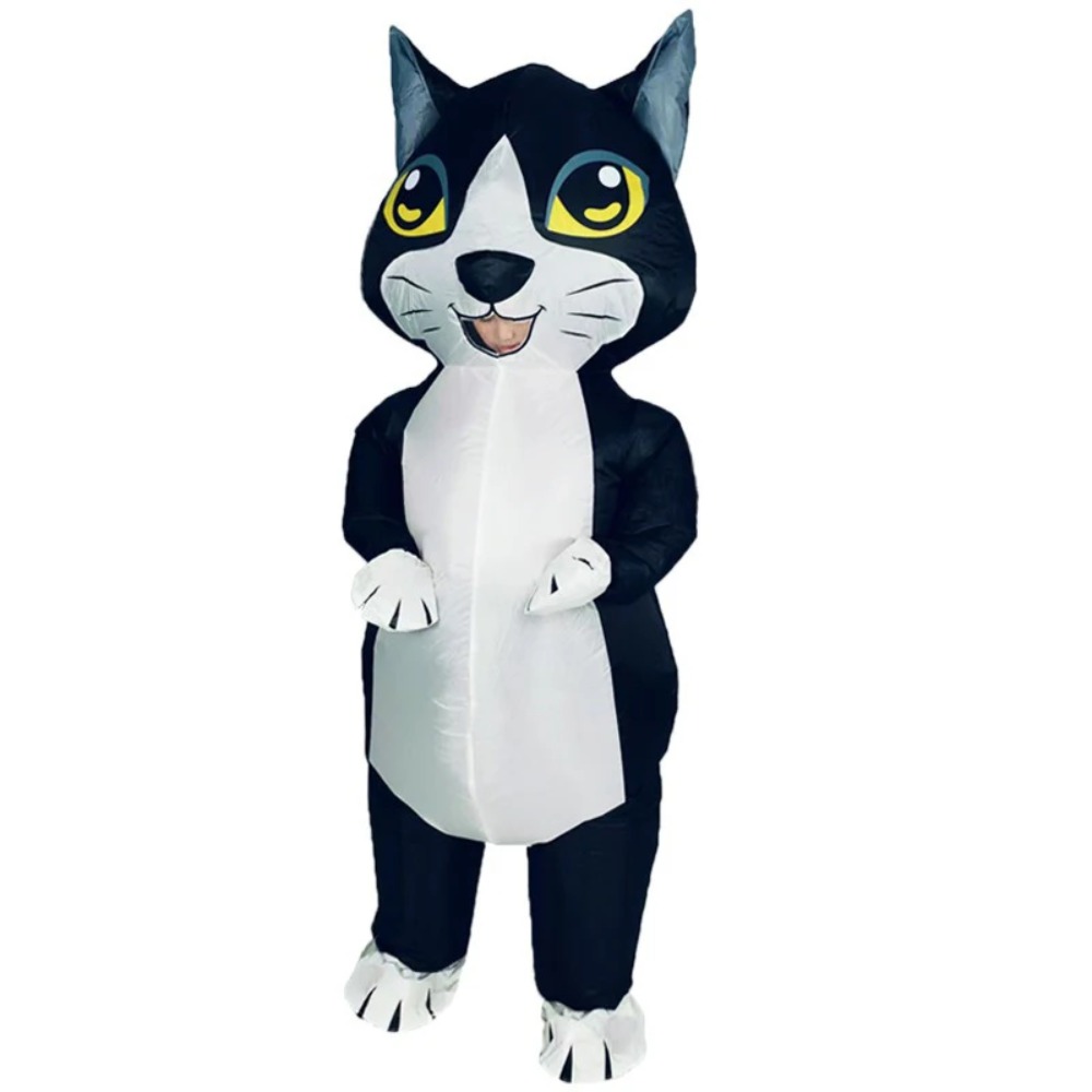 Orange Black Cat Inflatable Su - Cosplay Prop Business のレビューと価格