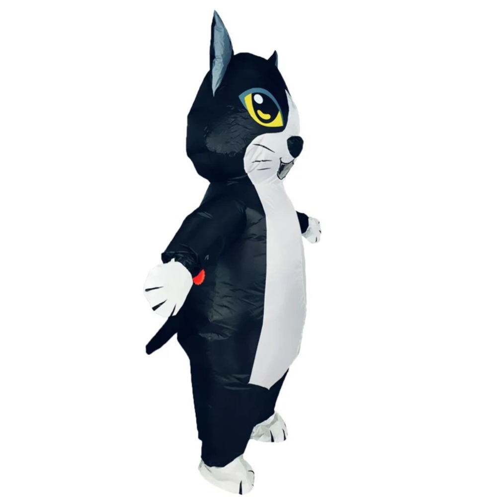 Orange Black Cat Inflatable Su - Cosplay Prop Business のレビューと価格