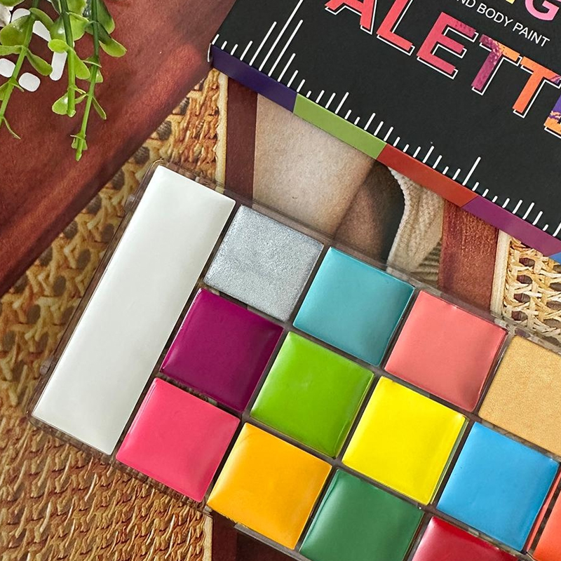 20 Colors Face Body Oil Painti - Cosplay Prop Paint のレビューと価格