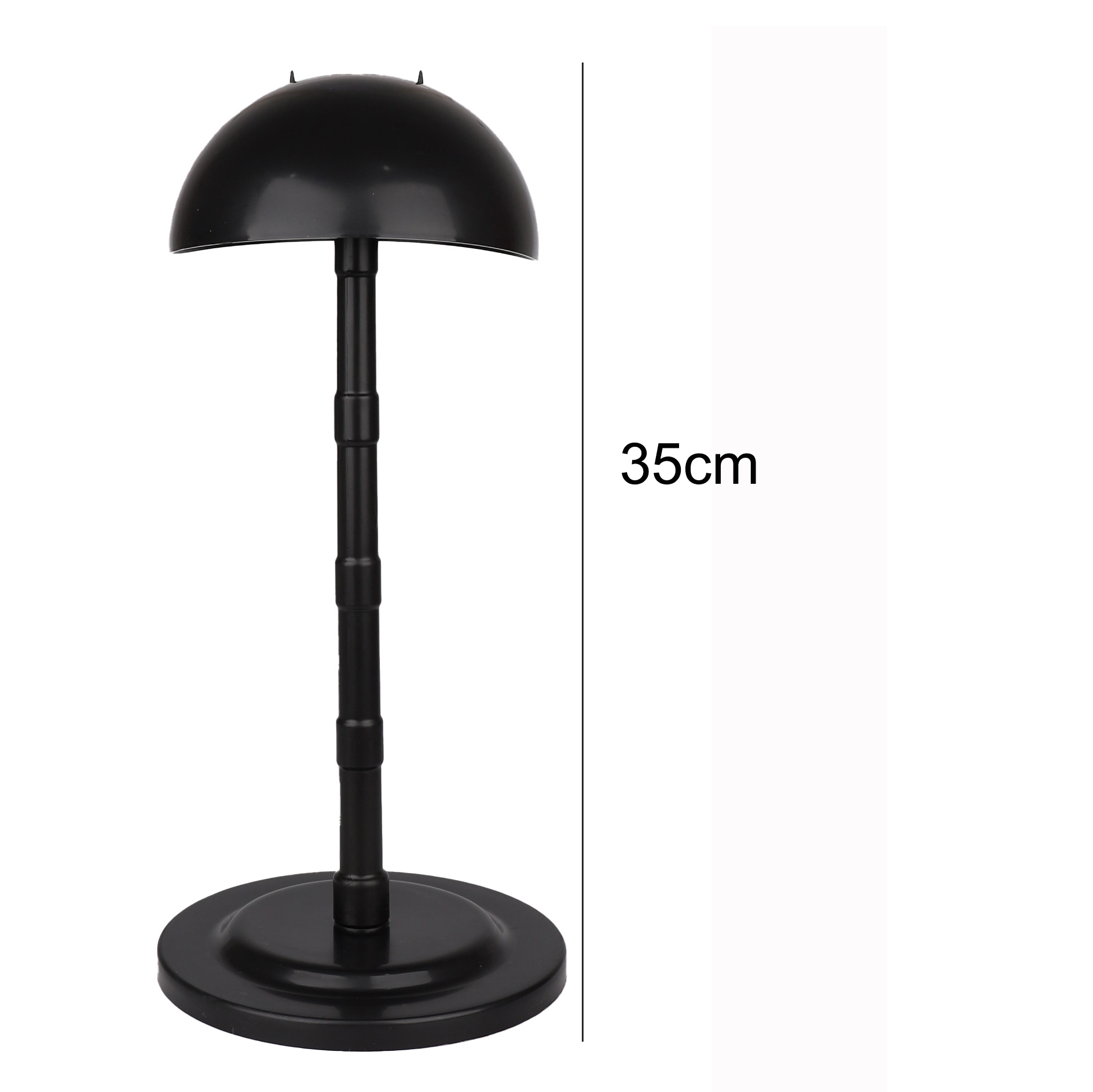 Black Plastic Wig Stand For Wi - Aerith Cosplay Prop のレビューと価格