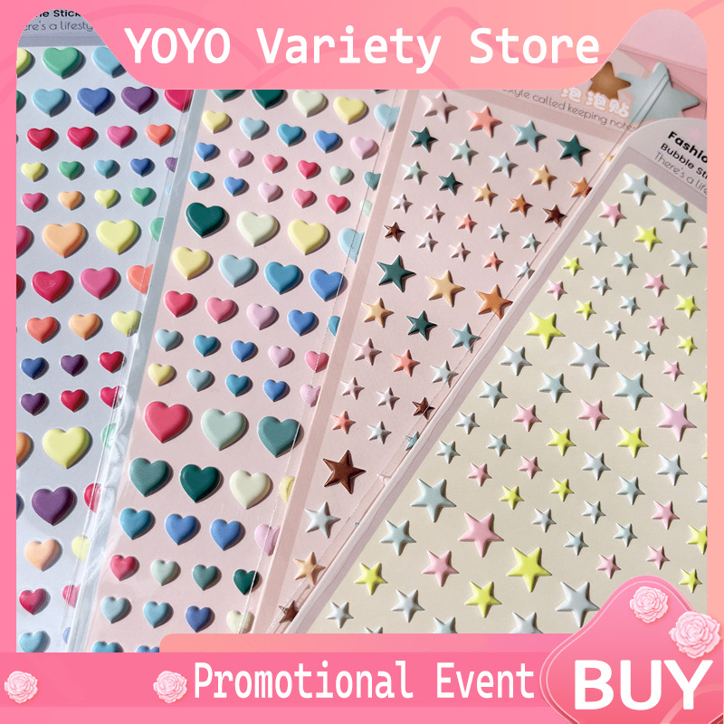 3D Bubble Foam Puffy Heart Sta - Cosplay Props Eva Foam のレビューと価格