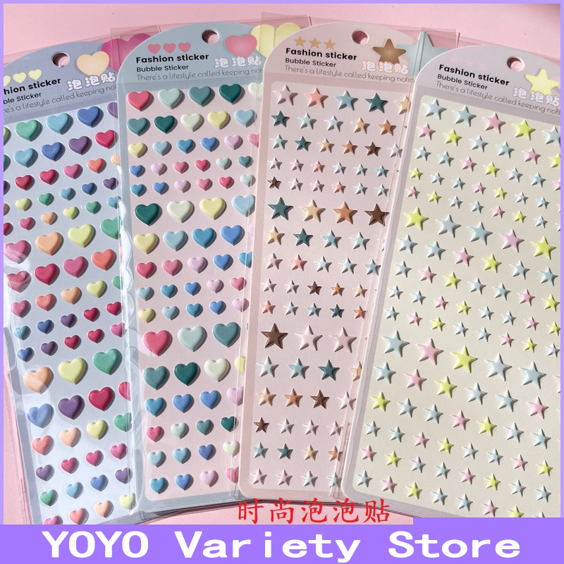 3D Bubble Foam Puffy Heart Sta - Cosplay Props Eva Foam のレビューと価格