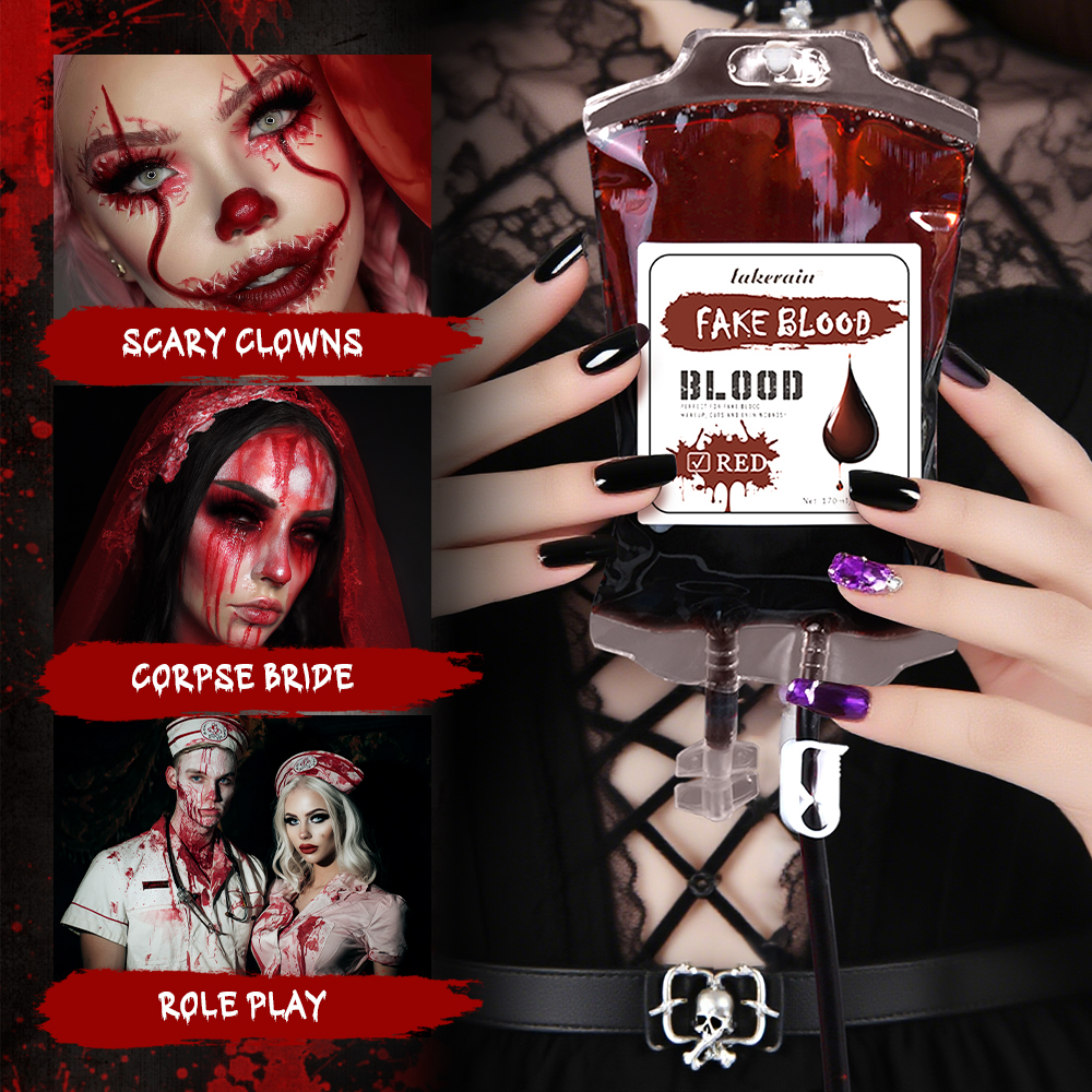 Lakerain Fake Blood 170ML Hall - Cosplay Prop Paint のレビューと価格