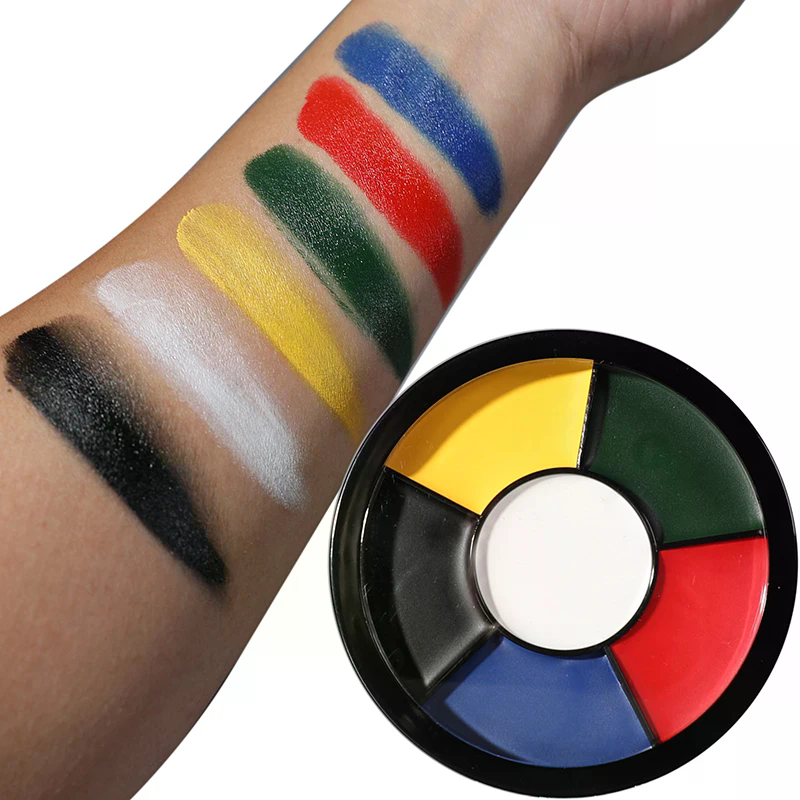 6 Colors Water-soluble Face Bo - Cosplay Prop Paint のレビューと価格