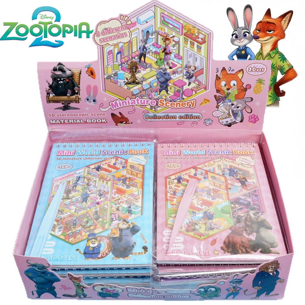  HOT Zootopia2 Mini World Sce - Cosplay Prop Book のレビューと価格
